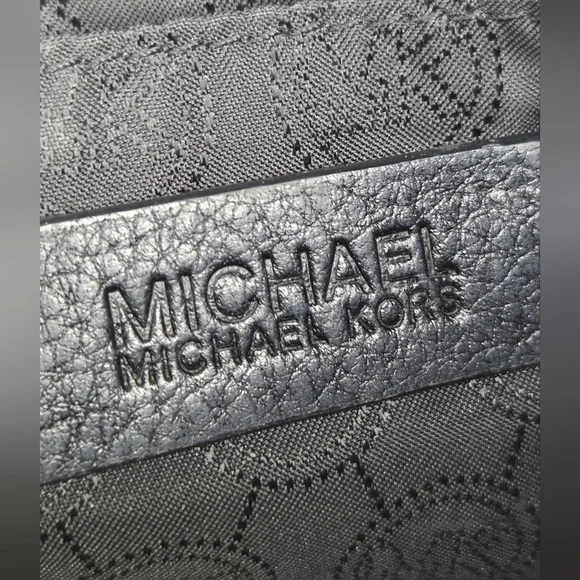 Michael Michael Kors Black and Gold Women's Clutch - Picture 6 of 11